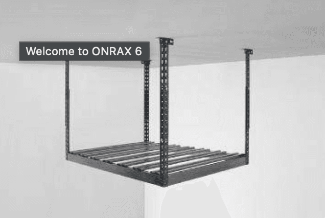 ONRAX SL34 - 3'x4' Overhead Storage